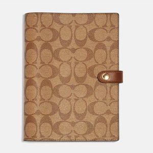 NWT Coach Signature Notebook